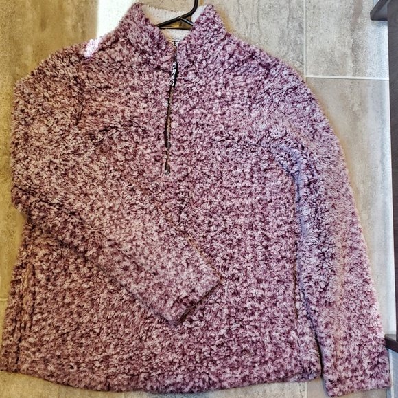 Time and Tru Tops - 💜 TIME & TRU Fuzzy sweater